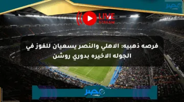 فرصة ذهبية: الأهلي والنصر يسعيان للفوز في الجولة الأخيرة بدوري روشن